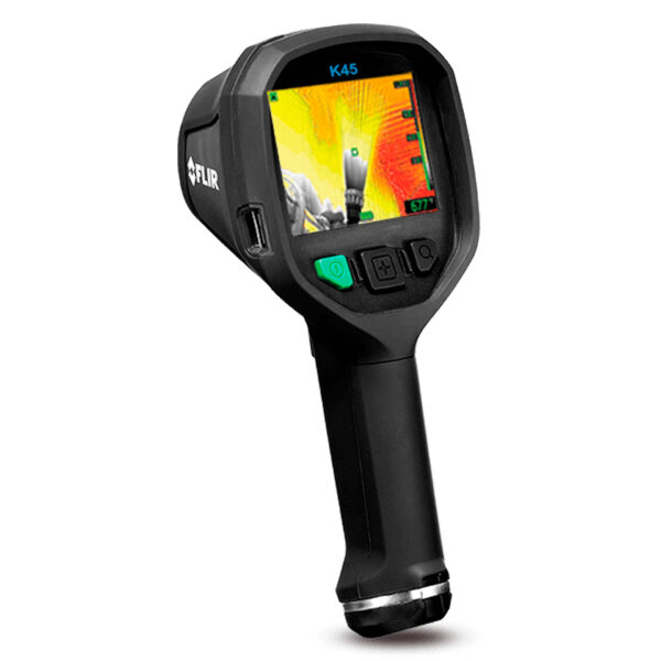 Câmera portátil de imagem térmica modelo K 45, marca FLIR.